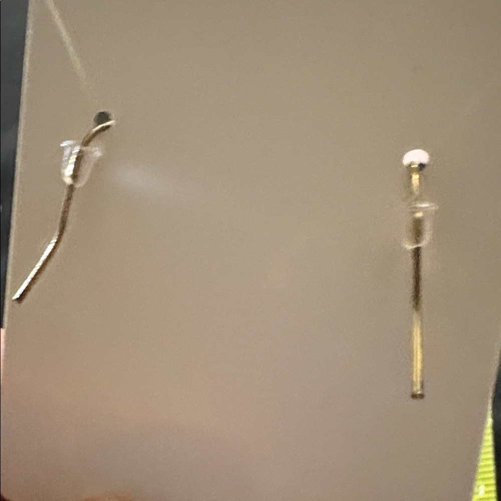 5 Pair Statement Earrings Bundle | Weighted Gold … - image 3